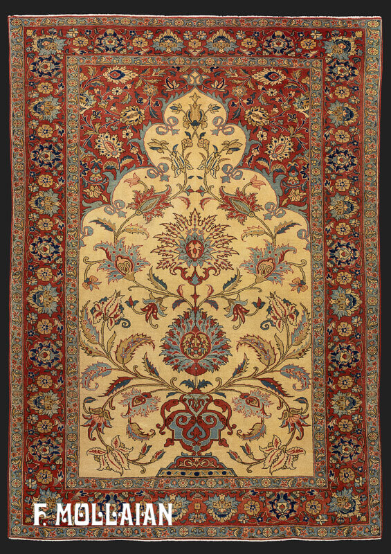 Antique Persian Tehran Rug n°:29600516